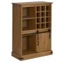 Vinoteca HALDEN con botelleros y puerta corredera de pino von , Wein- und Spirituosenschränke - Ref: Foro24-4018445, Preis: 2...