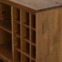 Vinoteca HALDEN con botelleros y puerta corredera de pino von , Wein- und Spirituosenschränke - Ref: Foro24-4018445, Preis: 2...
