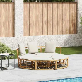 Tumbona cama de jardín sin capota de ratán sintético by , Outdoor beds - Ref: Foro24-4108237, Price: 358,43 €, Discount: %