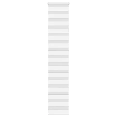 Estor cebra blanco 50x230 cm tejido ancho 45,9 cm poliéster von , Jalousien und Jalousien - Ref: Foro24-4014797, Preis: 22,25...
