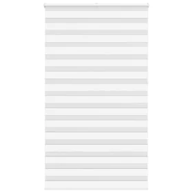 Estor cebra blanco 130x230 cm tejido ancho 125,9 cm poliéster by , Blinds and blinds - Ref: Foro24-4014813, Price: 38,78 €, D...