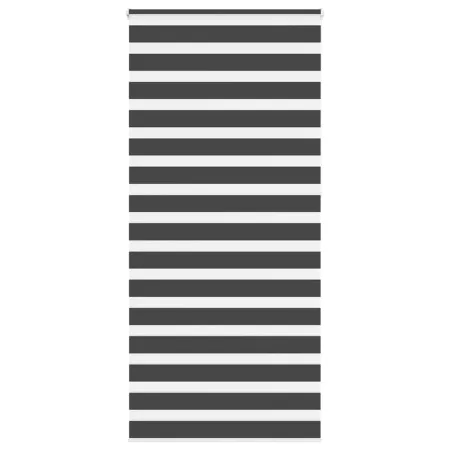 Estor cebra negro 115x230 cm tejido ancho 110,9 cm poliéster von , Jalousien und Jalousien - Ref: Foro24-4014290, Preis: 31,8...