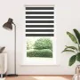 Estor cebra negro 115x230 cm tejido ancho 110,9 cm poliéster von , Jalousien und Jalousien - Ref: Foro24-4014290, Preis: 31,8...