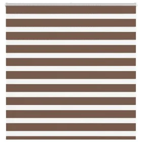 Estor cebra marrón 145x100 cm tejido ancho 140,9 cm poliéster by , Blinds and blinds - Ref: Foro24-4014322, Price: 24,50 €, D...