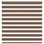 Estor cebra marrón 145x100 cm tejido ancho 140,9 cm poliéster by , Blinds and blinds - Ref: Foro24-4014322, Price: 24,50 €, D...
