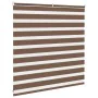 Estor cebra marrón 145x100 cm tejido ancho 140,9 cm poliéster by , Blinds and blinds - Ref: Foro24-4014322, Price: 24,50 €, D...