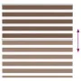 Estor cebra marrón 145x100 cm tejido ancho 140,9 cm poliéster by , Blinds and blinds - Ref: Foro24-4014322, Price: 24,50 €, D...