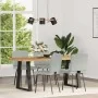 Sillas de comedor 4 unidades terciopelo gris claro de , Sillas de comedor - Ref: Foro24-3315256, Precio: 165,99 €, Descuento: %