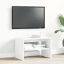 Mueble para TV madera contrachapada blanco 60x40x40 cm by , TV Furniture - Ref: Foro24-859100, Price: 36,51 €, Discount: %