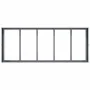 Jardinera acero gris antracita 200x80x40 cm by , Pots and planters - Ref: Foro24-860754, Price: 122,15 €, Discount: %