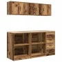 Armarios 6 uds para garaje madera ingeniería antigua madera von , Armarios industriales - Ref: Foro24-3328357, Preis: 289,07 ...