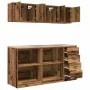Armarios 6 uds para garaje madera ingeniería antigua madera von , Armarios industriales - Ref: Foro24-3328357, Preis: 289,07 ...