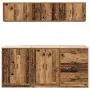 Armarios 6 uds para garaje madera ingeniería antigua madera von , Armarios industriales - Ref: Foro24-3328348, Preis: 399,98 ...