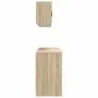 Armarios 6 uds para garaje madera de ingeniería roble sonoma by , Armarios industriales - Ref: Foro24-3328343, Price: 450,47 ...
