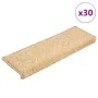 Alfombrilla escalera 30 uds 65x21x4 cm marrón de , Alfombrillas para escalones - Ref: Foro24-3365829, Precio: 136,40 €, Descu...