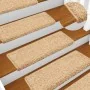 Alfombrilla escalera 30 uds 65x21x4 cm marrón de , Alfombrillas para escalones - Ref: Foro24-3365829, Precio: 136,40 €, Descu...