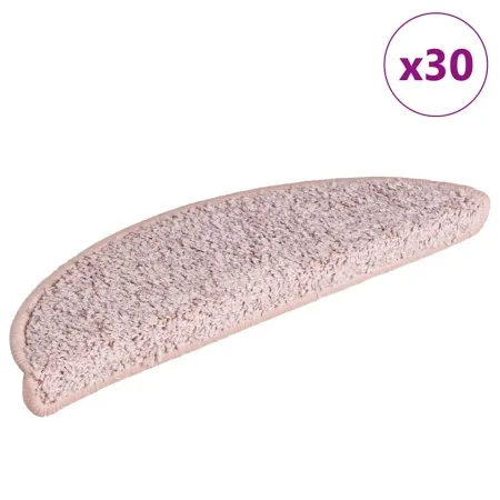 Alfombrilla escalera 30 uds rosa clara 65x21x4 cm de , Alfombrillas para escalones - Ref: Foro24-3365820, Precio: 172,53 €, D...