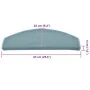 Alfombrilla escalera 30 uds azul 65x24x4 cm de , Alfombrillas para escalones - Ref: Foro24-3365758, Precio: 125,94 €, Descuen...