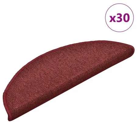 Alfombrilla escalera 30 uds rojo 56x17x3 cm by , Stair mats - Ref: Foro24-3365747, Price: 103,77 €, Discount: %