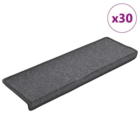 Alfombrilla escalera 30 uds 65x21x4 cm gris oscuro by , Stair mats - Ref: Foro24-3365766, Price: 126,67 €, Discount: %