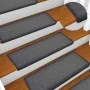 Alfombrilla escalera 30 uds 65x21x4 cm gris oscuro by , Stair mats - Ref: Foro24-3365766, Price: 126,67 €, Discount: %