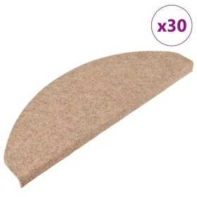 Alfombrilla autoadhesiva escalera 30 uds beige 65x22,5x3,5 cm by , Stair mats - Ref: Foro24-3365897, Price: 80,27 €, Discount: %