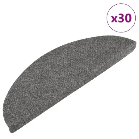 Alfombrilla autoadhesiva escalera 30 uds gris 56x17x3 cm by , Stair mats - Ref: Foro24-3365910, Price: 53,93 €, Discount: %
