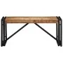 Mesa de centro 80x40x35 cm madera maciza de mango rugosa by , Coffee table - Ref: Foro24-4016676, Price: 78,46 €, Discount: %