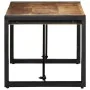 Mesa de centro 80x40x35 cm madera maciza de mango rugosa by , Coffee table - Ref: Foro24-4016676, Price: 78,46 €, Discount: %