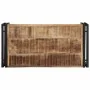 Mesa de centro 80x40x35 cm madera maciza de mango rugosa by , Coffee table - Ref: Foro24-4016676, Price: 78,46 €, Discount: %