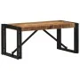 Mesa de centro 80x40x35 cm madera maciza de mango rugosa by , Coffee table - Ref: Foro24-4016676, Price: 78,46 €, Discount: %
