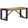 Mesa de centro 80x40x35 cm madera maciza de mango rugosa by , Coffee table - Ref: Foro24-4016676, Price: 78,46 €, Discount: %