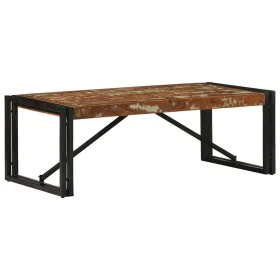 Mesa de centro multicolor 100x50x35 cm madera maciza reciclada by , Coffee table - Ref: Foro24-4016674, Price: 96,68 €, Disco...