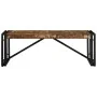 Mesa de centro multicolor 100x50x35 cm madera maciza reciclada by , Coffee table - Ref: Foro24-4016674, Price: 96,68 €, Disco...