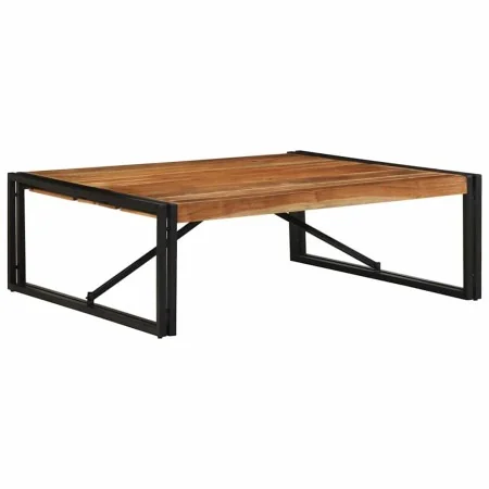 Mesa de centro 100x100x35 cm madera maciza acacia by , Coffee table - Ref: Foro24-4016669, Price: 145,35 €, Discount: %