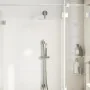 Cabezal ducha redondo efecto lluvia acero inoxidable 304 25 cm by , shower heads - Ref: Foro24-4103893, Price: 19,60 €, Disco...