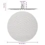 Cabezal ducha redondo efecto lluvia acero inoxidable 304 25 cm by , shower heads - Ref: Foro24-4103893, Price: 19,60 €, Disco...