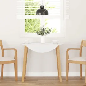 Mesa de comedor natural madera maciza roble caucho by , Kitchen and dining tables - Ref: Foro24-4102531, Price: 133,98 €, Dis...