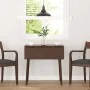Mesa de comedor de madera maciza de caucho marrón by , Kitchen and dining tables - Ref: Foro24-4102533, Price: 129,25 €, Disc...