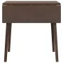 Mesa de comedor de madera maciza de caucho marrón by , Kitchen and dining tables - Ref: Foro24-4102533, Price: 129,25 €, Disc...