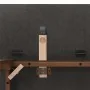 Mesa de comedor de madera maciza de caucho marrón by , Kitchen and dining tables - Ref: Foro24-4102533, Price: 129,25 €, Disc...