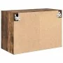 Armario de pared para garaje madera de ingeniería roble ahumado by , Armarios industriales - Ref: Foro24-860651, Price: 40,92...