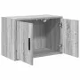 Armario de pared para garaje madera de ingeniería gris sonoma by , Armarios industriales - Ref: Foro24-860653, Price: 42,01 €...