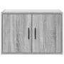 Armario de pared para garaje madera de ingeniería gris sonoma by , Armarios industriales - Ref: Foro24-860653, Price: 42,01 €...