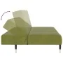 Sofá cama de 2 plazas terciopelo verde claro by , Sofas - Ref: Foro24-375877, Price: 249,14 €, Discount: %