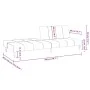 Sofá cama de 2 plazas terciopelo marrón by , Sofas - Ref: Foro24-375882, Price: 249,14 €, Discount: %