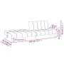 Sofá cama de 2 plazas terciopelo marrón by , Sofas - Ref: Foro24-375771, Price: 242,40 €, Discount: %