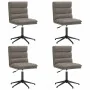 Sillas de comedor 4 unidades cuero sintético gris de , Sillas de comedor - Ref: Foro24-3315677, Precio: 247,17 €, Descuento: %
