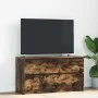 Mueble de TV madera de ingeniería roble ahumado 100x35x54 cm by , TV Furniture - Ref: Foro24-861809, Price: 86,10 €, Discount: %