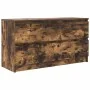 Mueble de TV madera de ingeniería roble ahumado 100x35x54 cm by , TV Furniture - Ref: Foro24-861809, Price: 86,10 €, Discount: %
